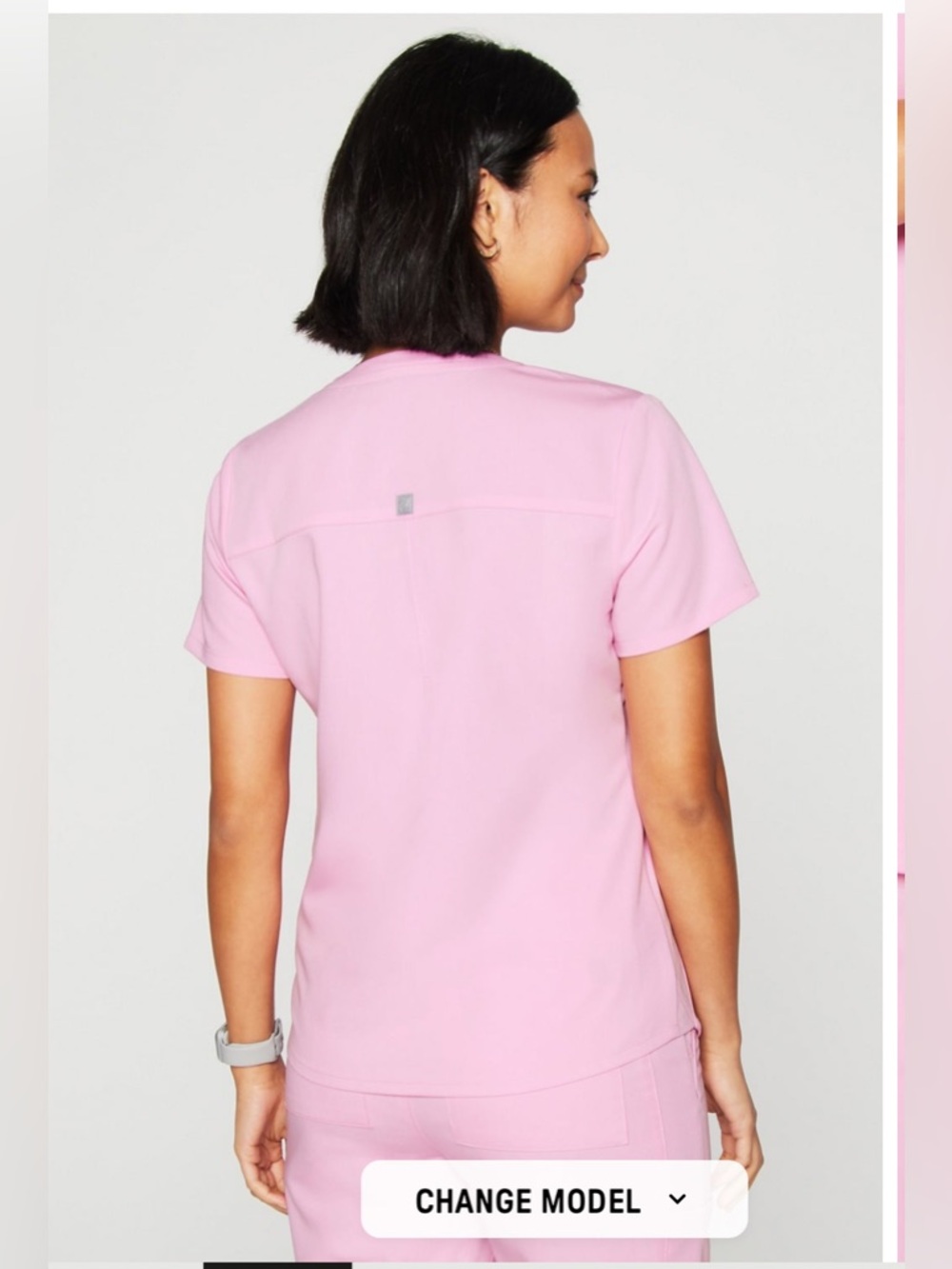Fabletics Method Two-Pocket Scrub Top - Picture 2 of 6